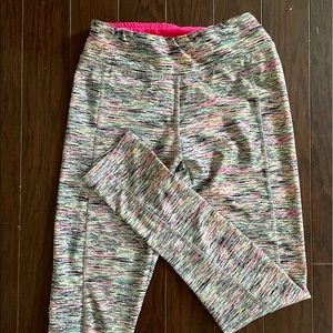 Fun bright workout leggings!